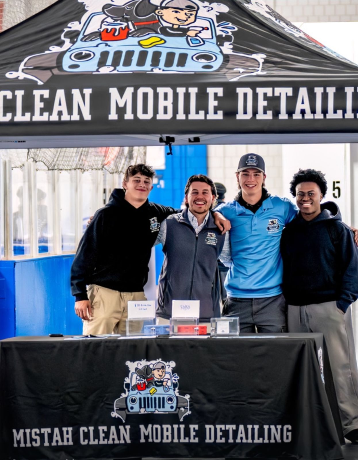 Mistah Clean Mobile Detailing table and tent