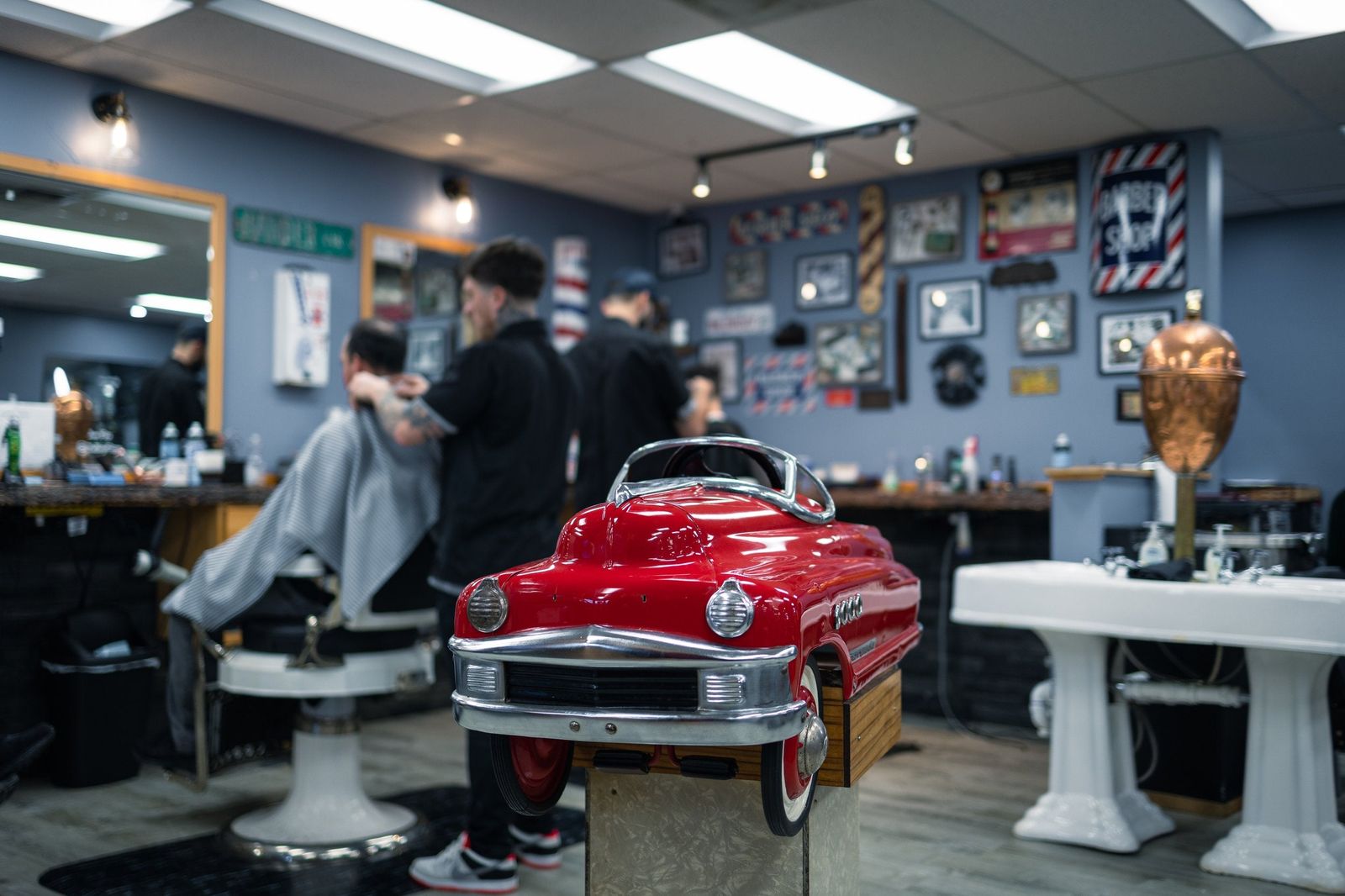 Inside The Classy Edge Barbershop