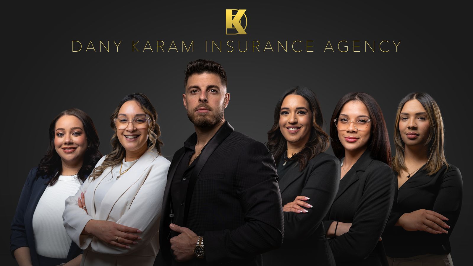 Dany Karam Insurance Agency team photo