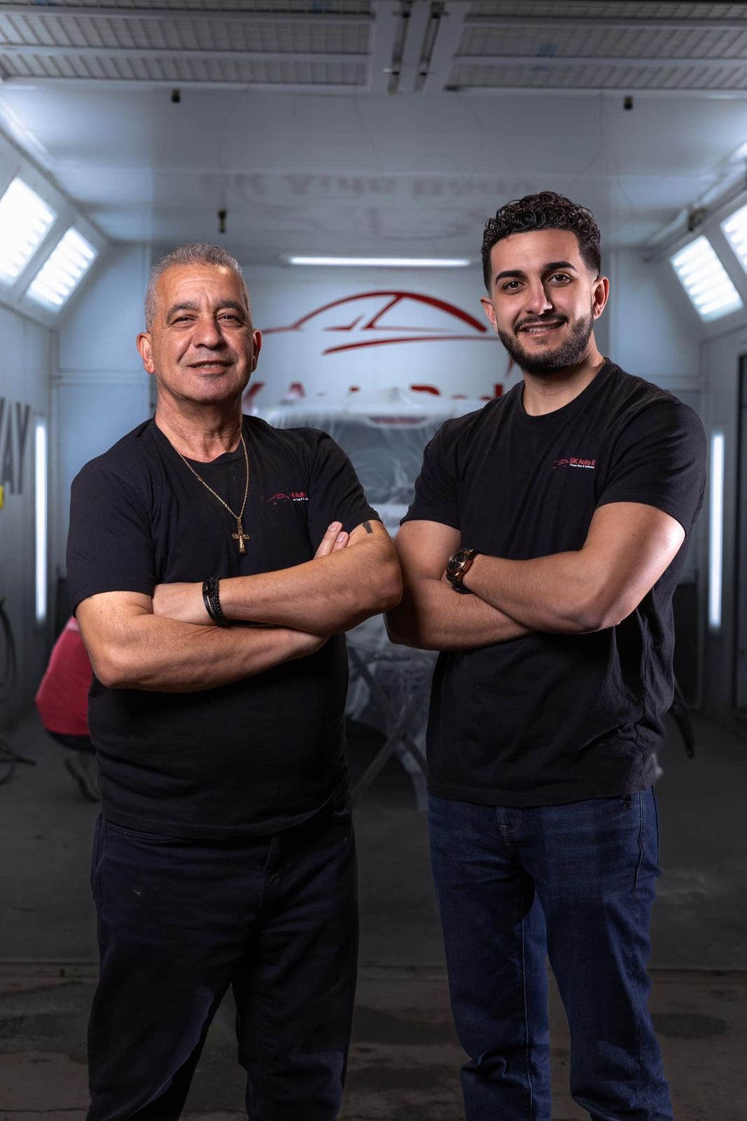 SK Auto Body owners