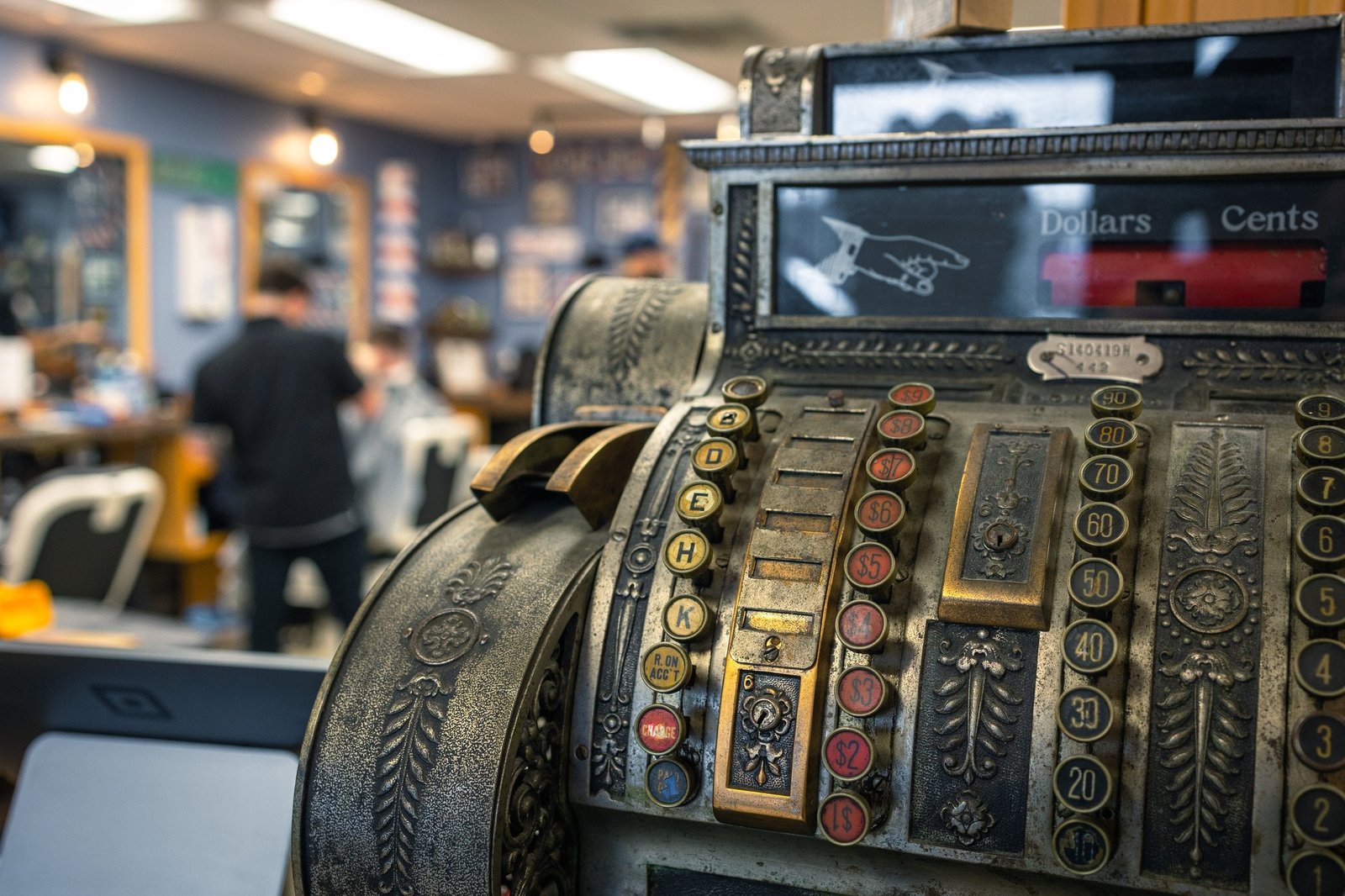 The Classy Edge Barbershop interior