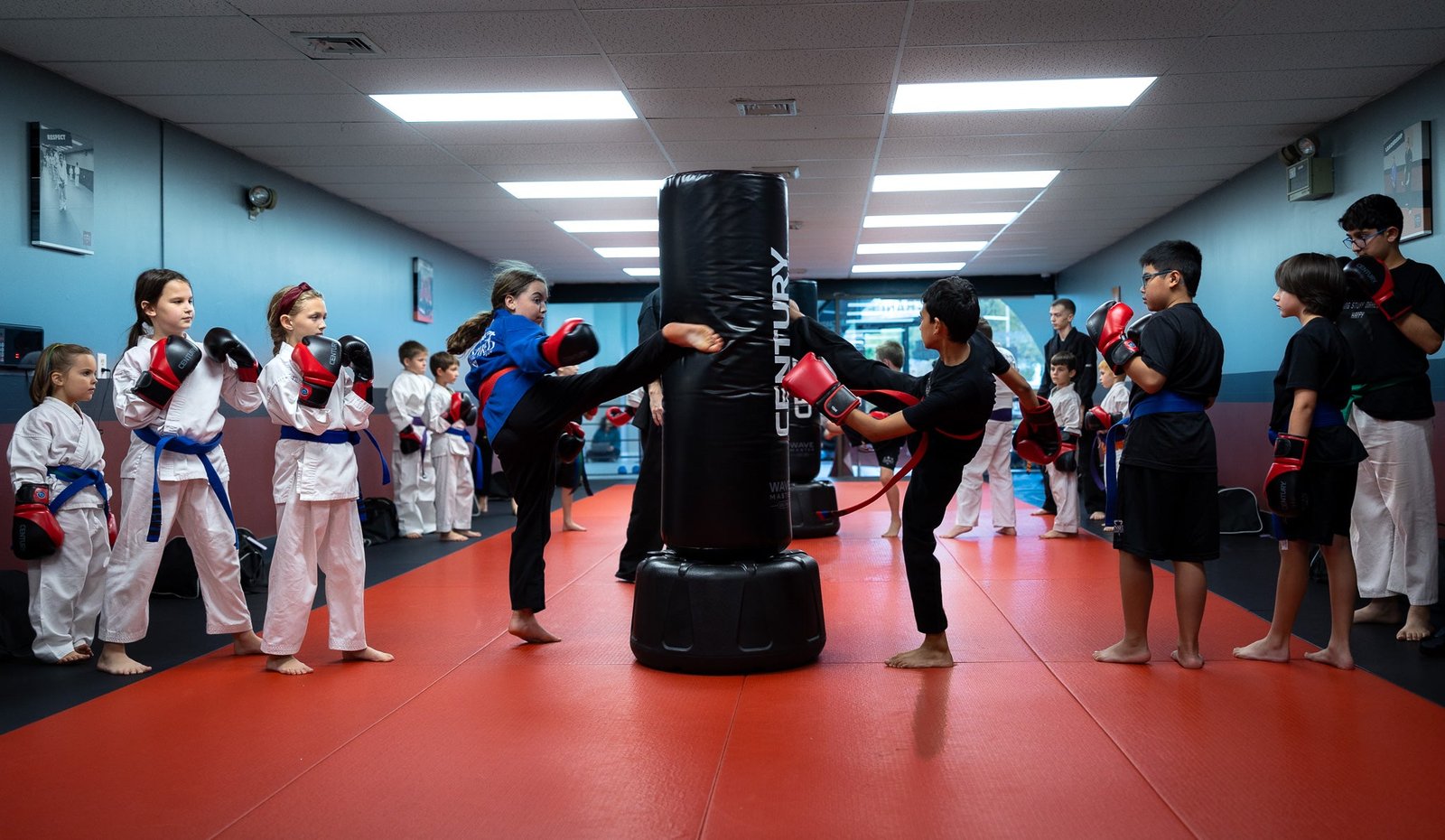 Class at Inspired Martial Arts, Windham