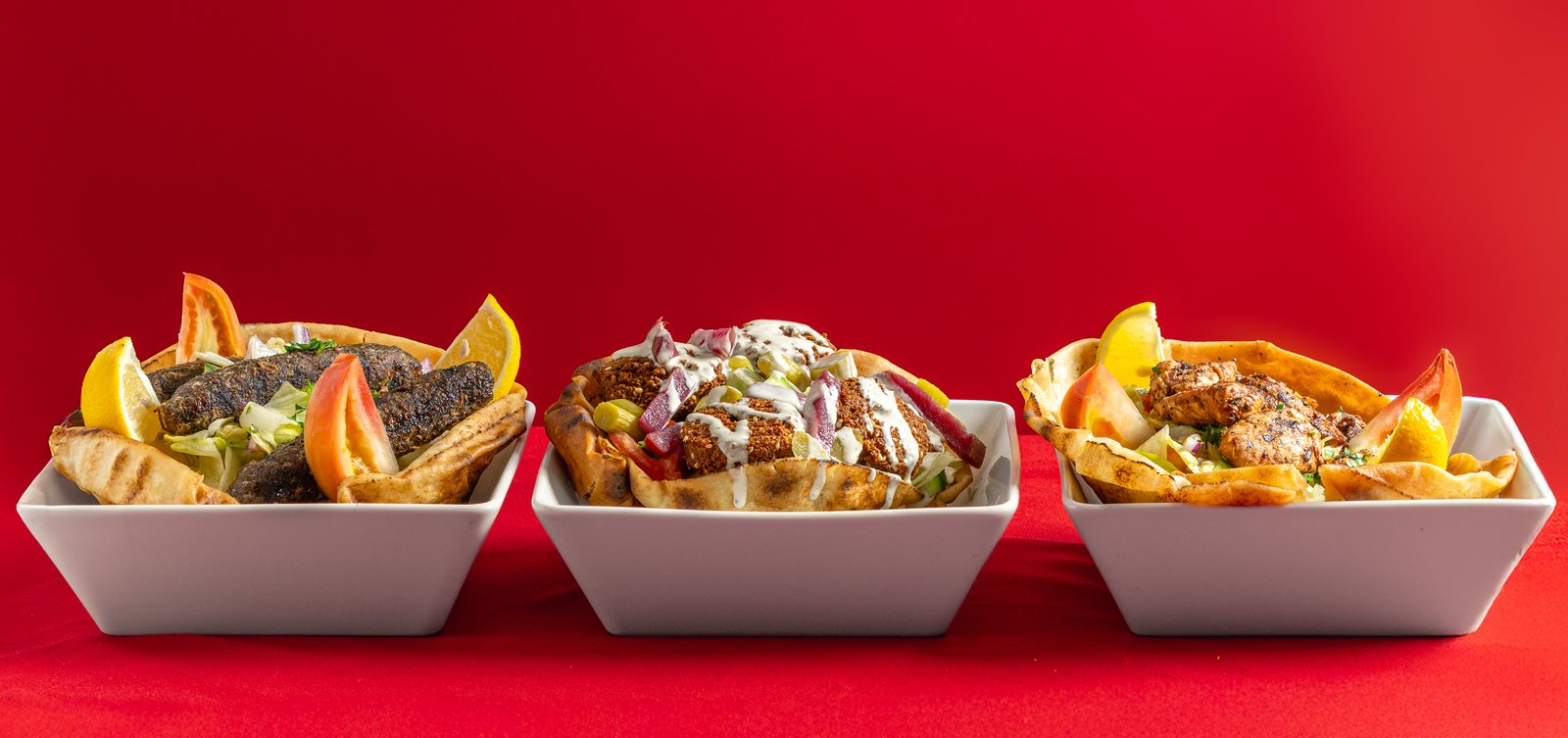 Food photo for a restaurant ad