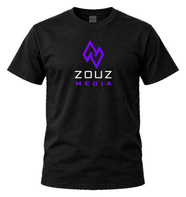 Zouz Media logo tee
