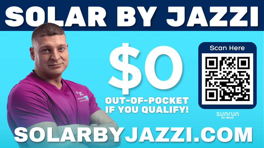 Full-screen ad for Solar by Jazzi